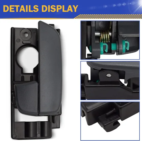 Miniatura 5 de X4XZ Manija de puerta interior para Hyundai Accent 2006-2011 lado de conducción delantera izquierda 826101E000