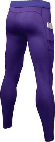 Miniatura 127 de SPVISE Pantalones de compresión para hombre, leggings para deportes, gimnasio, mallas atléticas frescas y secas, capa base para correr, fútbol