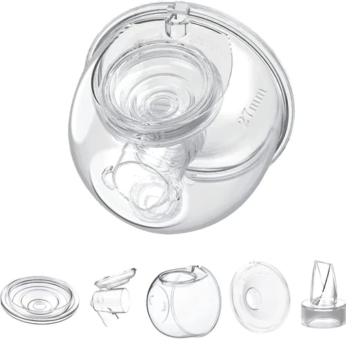 Miniatura 9 de Insertos de brida de 0.591 in compatibles con Momcozy S12 Pro/S9 Pro /M5/M9/Medela/TSRETE extractor de leche portátil, Spectra S1/S2 adecuados