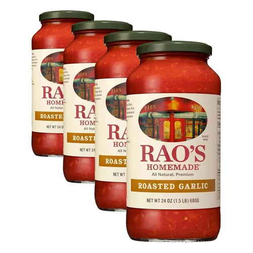 Miniatura 27 de Rao's Homemade Salsa de tomate, Tomate y Albahaca, 24 onzas, salsa versátil para pasta, bajo en carbohidratos, totalmente natural, calidad premium