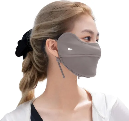 Miniatura 8 de BENEUNDER Protección solar UV para la cara, bufanda para el cuello, UPF150+, transpirable, refrescante, para actividades al aire libre de verano