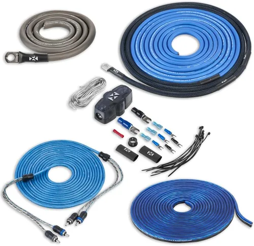 Miniatura 12 de NVX Kit de cableado de amplificador dual 1/0 calibre 1/0 AWG 100% OFC sin cable RCA - XAPK1D