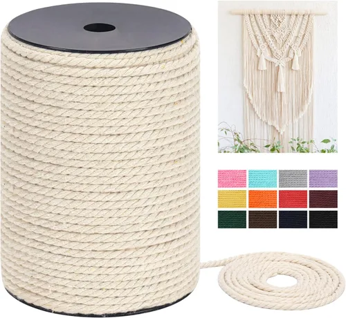 Miniatura 19 de Cordón de macramé, 0.118 pulgadas x 328 yardas