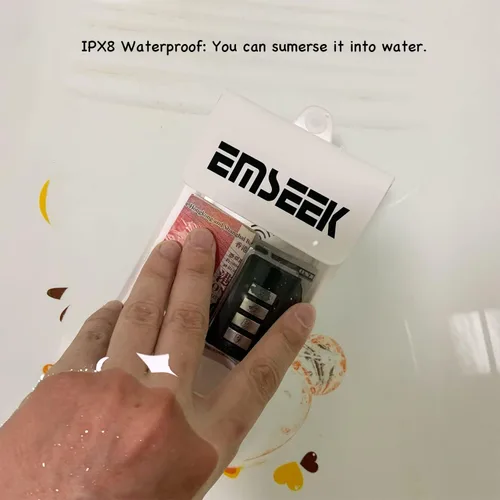 Miniatura 8 de Cartera impermeable impermeable para llave de coche titular de la bolsa de surf seco caso para llaves tarjetas de efectivo ID licencia de conducir