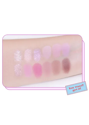 Miniatura 3 de COLORGRAM Paleta de Sombras de Ojos Pin Point 03 Rosa+Lavanda Tonos Ultra-Mezclables Mate, Glitter, Shimmer para Maquillaje Diario Paleta de 3.