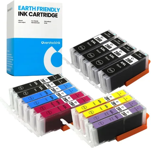 Miniatura 17 de 280XXL Pigment Black Replacement Ink Cartridge for Canon Printers (2 Pigment Black)