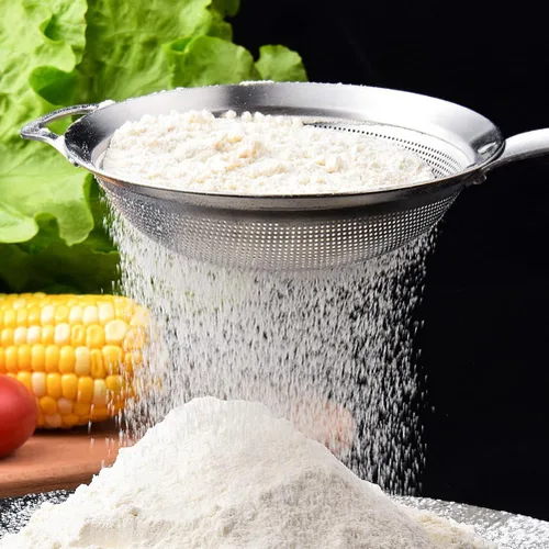 Miniatura 3 de Cabilock Coladores de malla fina para cocina, colador de grasa de acero inoxidable con asa para filtro de aceite, tamiz de grasa y tamiz de espuma