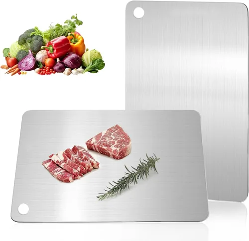 Miniatura 13 de Tabla de cortar de titanio Katuchef, 2026 Nueva 100% Pura Tabla de cortar de titanio para cocina, Titan Cut Pro No tóxico Tablas de cortar duraderas