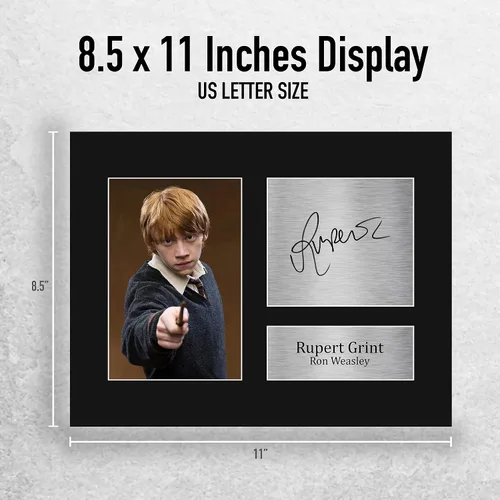Miniatura 2 de HWC Trading Rupert Grint Gift USL - Autógrafo impreso firmado por Ron Weasley Harry Potter Gifts Print Photo Picture Display - Tamaño carta de EE. UU