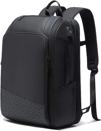 BANGE Mochilas de viaje, mochila de mano para fin de semana, mochila impermeable para laptop de negocios para hombres de 15.6 pulgadas