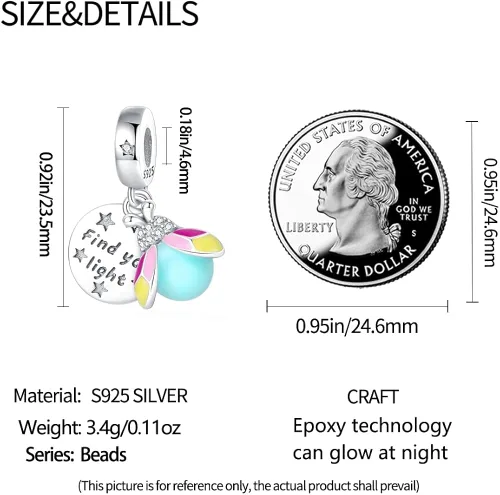 Miniatura 7 de Pandach 925 Sterling Silver Charms Beads fits Charms Bracelets &Necklace for Woman, Constellation Our Lady Dangle Pendant Bead Girl Jewelry Gifts