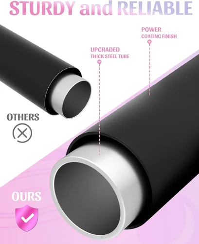 Miniatura 5 de Mythinglogic Soporte de pesas para mancuernas, almacenamiento de gimnasio en casa para esterilla de yoga, pesas rusas y equipo de entrenamiento