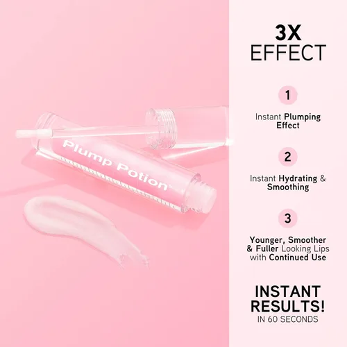 Miniatura 9 de Physicians Formula Plump Potion Extensión de color de cóctel para rellenar el labio sin agujas, Pink Rose Potion, 0.1 onzas