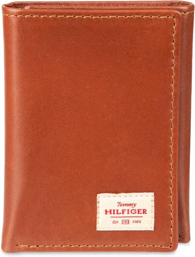Miniatura 18 de Tommy Hilfiger - Cartera para hombre, triple pliegue, delgada, incluye ventana de identificación y tarjetero para tarjetas de crédito