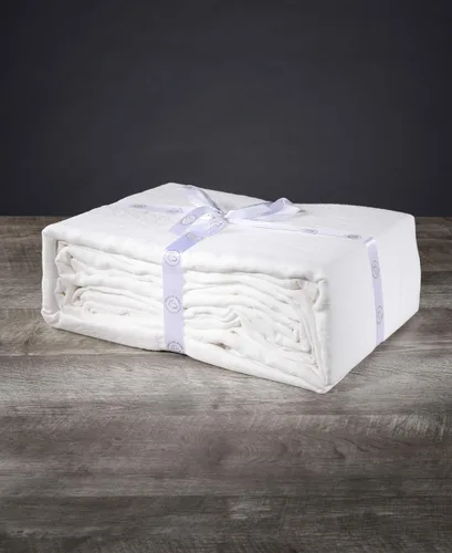 Miniatura 8 de Delilah Home Juego de sábanas de cáñamo orgánico, juego de sábanas duraderas de 3 piezas con 6.35 oz/m², ajustadas, planas y una funda de almohada