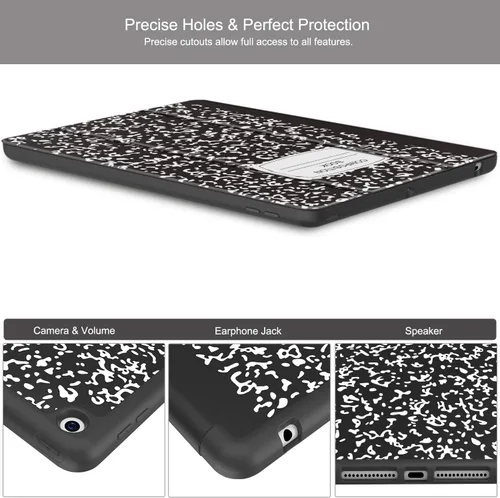 Miniatura 3 de Soke - Funda para iPad de 9ª generación 2021/8ª generación 2020/7ª generación 2019 con soporte para lápices - Funda de protección premium a prueba