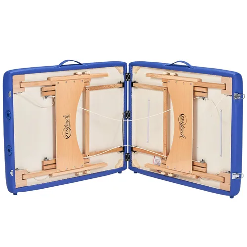 Miniatura 9 de Master Zen-Touch Brady - Mesa de masaje portátil ligera, cama de belleza, tatuaje, spa, salón de belleza, cama facial exuberante, color azul cielo