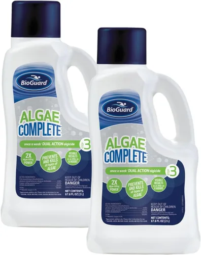 Miniatura 3 de BioGuard Algas completas, 2L, Alguicida de acción única, doble acción, no mancha y no hace espuma, mata y previene todo tipo de algas
