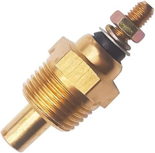 ZeeKee Sensor de temperatura del agua del remitente de temperatura 806490T 3853787 806490 Medidor eléctrico de refrigerante Remitente de temperatura