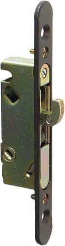 Miniatura 5 de FPL #3-45-S Cerradura de muesca de repuesto para puerta de vidrio deslizante, Dorado Galjanoplastia YZD