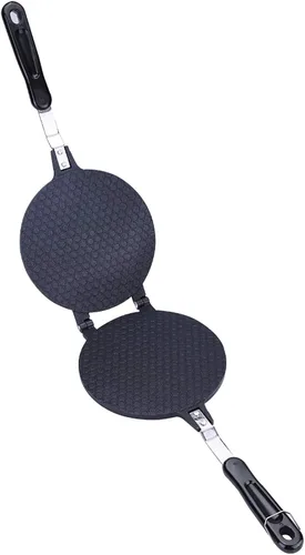 Miniatura 7 de Máquina para hacer conos de gofres, fabricante de rollos de huevos antiadherentes, molde de tortilla crujiente de aleación de aluminio, molde