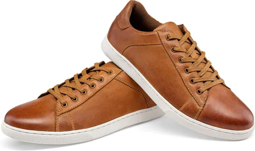 Miniatura 8 de Jousen Zapatos casuales para hombre, zapatillas de vestir de cuero, zapatos casuales de negocios para hombres, zapatillas de moda transpirables