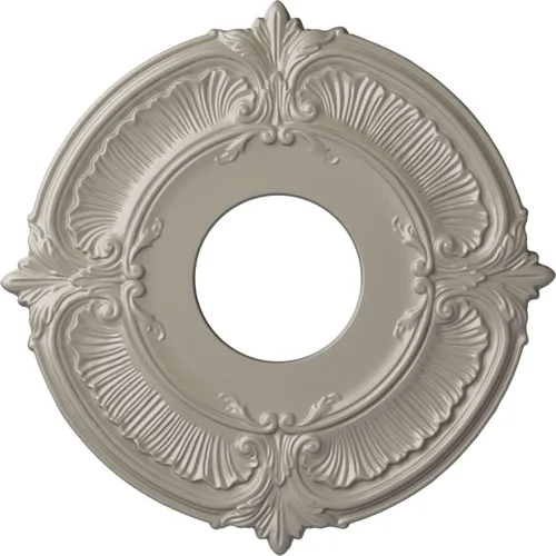 Miniatura 38 de Ekena Millwork CM12ATCGS Medallón de Techo Attica (Se Adapta a Doseles de hasta 3 1/2"), Pátina Verde Cobre Pintada a Mano