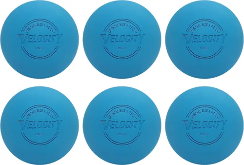 Miniatura 33 de Pelotas de lacrosse Velocity - 1, 2, 3, 6, 12, 18, 24, 36, 60 y 120 paquetes - para práctica, tamaño oficial aprobado por la NFHS y la universidad