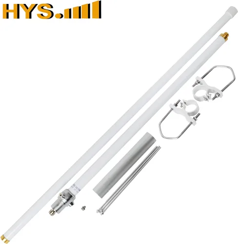 Miniatura 6 de HYS Antena de estación base de fibra de vidrio presintonizada para VHF/UHF 144/430MHz - 4.5dBi VHF y 7.2dBi UHF, conector SO239, 5.7 pies de largo