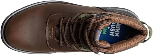 Miniatura 2 de Nunn Bush Luxor - Botas alpinas impermeables para hombre, tobillo chukka de cuero ligero