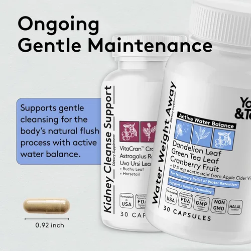 Miniatura 5 de Youth & Tonic Apoyo completo de desintoxicación multiórgano: limpiador de colon y desintoxicación intestinal de 15 días, limpieza renal, equilibrio