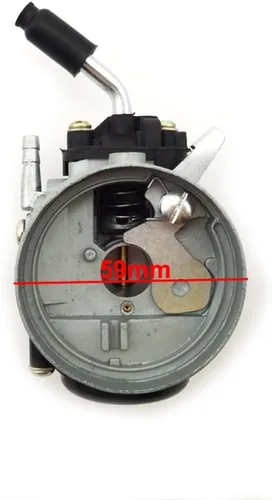Miniatura 3 de Carburador de carreras de carbohidratos para 50cc 60cc 80cc 2 tiempos motor de gas bicicleta motorizada 47cc 49cc Mini Moto ATV Quad Dirt Pocket Bike