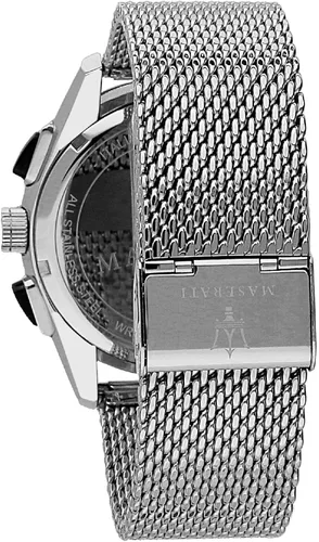 Miniatura 2 de Maserati R8873612005 Traguardo Reloj analógico de cuarzo plateado para hombre, ACERO, Moderno