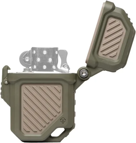 Miniatura 11 de Thyrm PyroVault 2.0 - Armadura de encendedor compatible con insertos Zippo, para protección, menos evaporación y retención, fabricado en los Estados