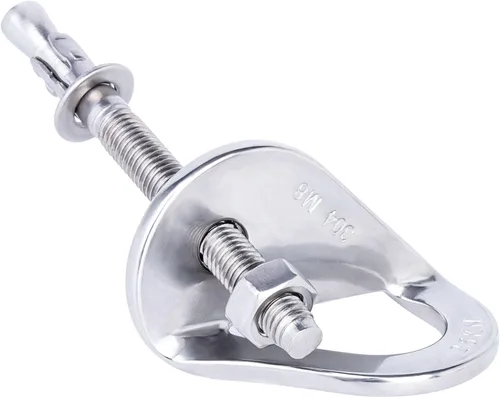 Miniatura 11 de Pernos de escalada de 25 kN anclajes de acero inoxidable para escalada perno de anclaje Perno de expansión resistente, Piton Tiedown para escalada