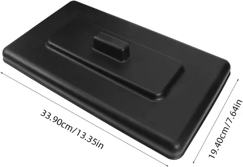 Miniatura 4 de Kichvoe Cubierta para máquina de hielo de 13.34 x 7.63 x 1.96 pulgadas, tapa protectora portátil para máquina de helados y máquina de postres