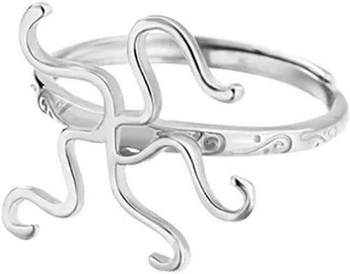 Miniatura 2 de Anillo de garra de plata de ley 925 con ajuste de base de anillo en blanco para ajuste de piedras preciosas irregulares, joyería hecha a mano