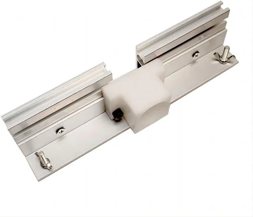 Miniatura 5 de Placa de inserción de mesa de enrutador de aluminio KETIPED, Bancos de carpintería con placa de enrutador abatible con guía de goniómetro y valla