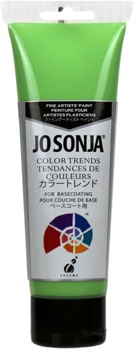 Miniatura 24 de Jo Sonja Colores de fondo – Botella de 6 oz de acrílico de flujo mate – Deep Pond color fantasía (Deep Pond)