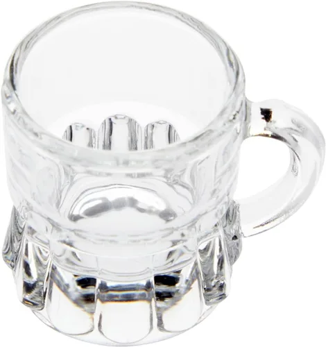 Miniatura 8 de Okuna Outpost Mini vasos de chupito con asas, juego de chupitos transparentes reutilizables, para servir mini chupitos con agarre seguro, recuerdos