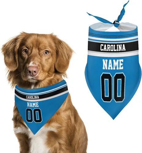 Miniatura 9 de Arizona - Bandana de fútbol para perro, diseño personalizado, número de nombre, regalos para gatos