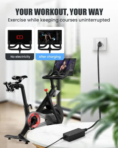Miniatura 4 de Adaptador de corriente de cargador de 12V 4.17A compatible con consola de bicicleta estática Peloton PLTN-RB1VO, RB1V1, RB1VQ, cable de alimentación