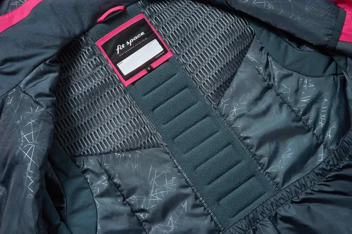 Miniatura 4 de fit space Abrigo de esquí de invierno para mujer, chaqueta con capucha para snowboard, deportes