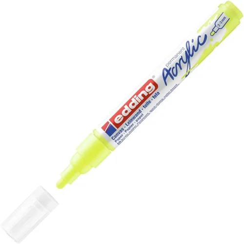 Miniatura 15 de edding 5100 Medium Grey-1 Punta redonda impermeable de 0.079-0.118 in, pintura acrílica para dibujar sobre lienzo, papel de arte y marcadores