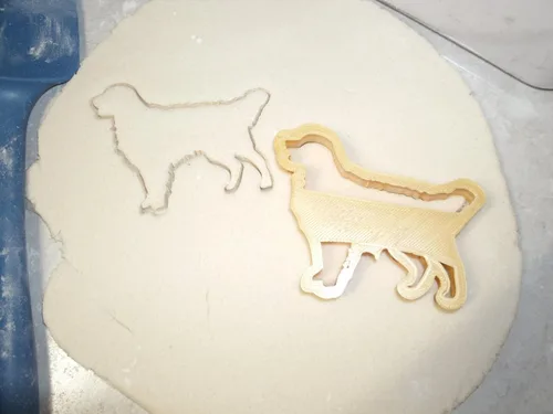 Miniatura 3 de CORTADOR DE GALLETAS PARA MASCOTAS PARA PERROS PARA RAZAS DE PERROS DE ORO RETRIEVER HECHO EN USA PR626