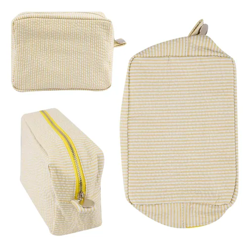 Miniatura 3 de Bolsa de cosméticos de sirsaca, bolsa de maquillaje grande de viaje con cierre de cremallera, organizador de cosméticos de sirsaca para mujeres