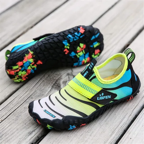 Miniatura 6 de UBFEN - Zapatos para el agua para niños y niñas, acuáticos y livianos, de secado rápido para ir a la playa, practicar deportes y natación, es como