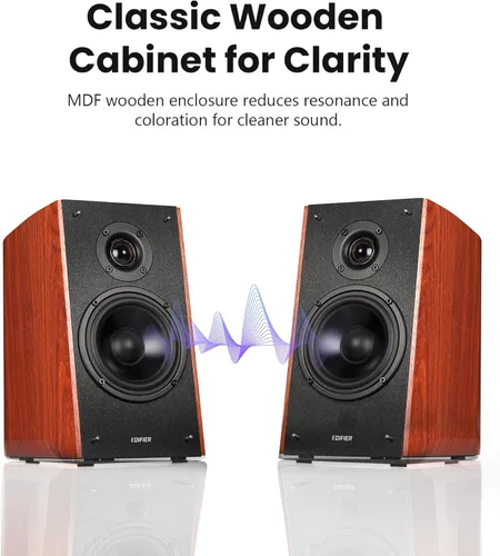 Miniatura 8 de Altavoces de estantería Edifier R2000DB Active Negro (Piano Black)