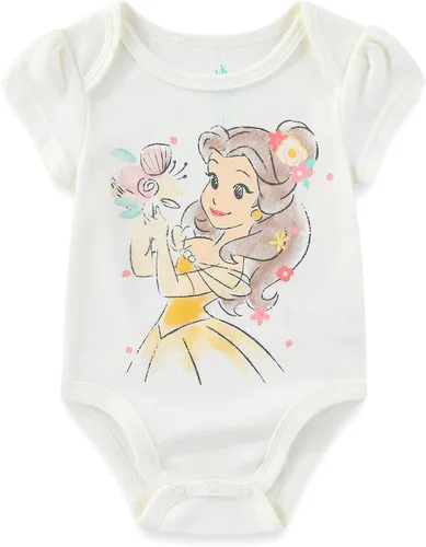 Miniatura 6 de Disney Minnie Mouse Fabulous - Paquete de 5 mamelucos para niñas recién nacidas, bebés y bebés
