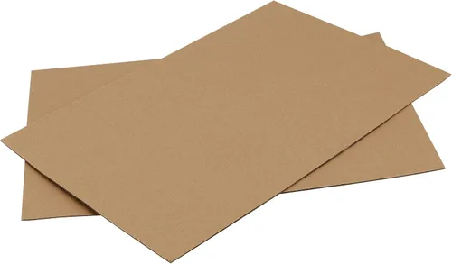 Miniatura 4 de 50 hojas de cartón corrugado de 11 x 17 pulgadas, almohadillas de embalaje planas, hojas de relleno de cartón corrugado, hojas de cartón para envío